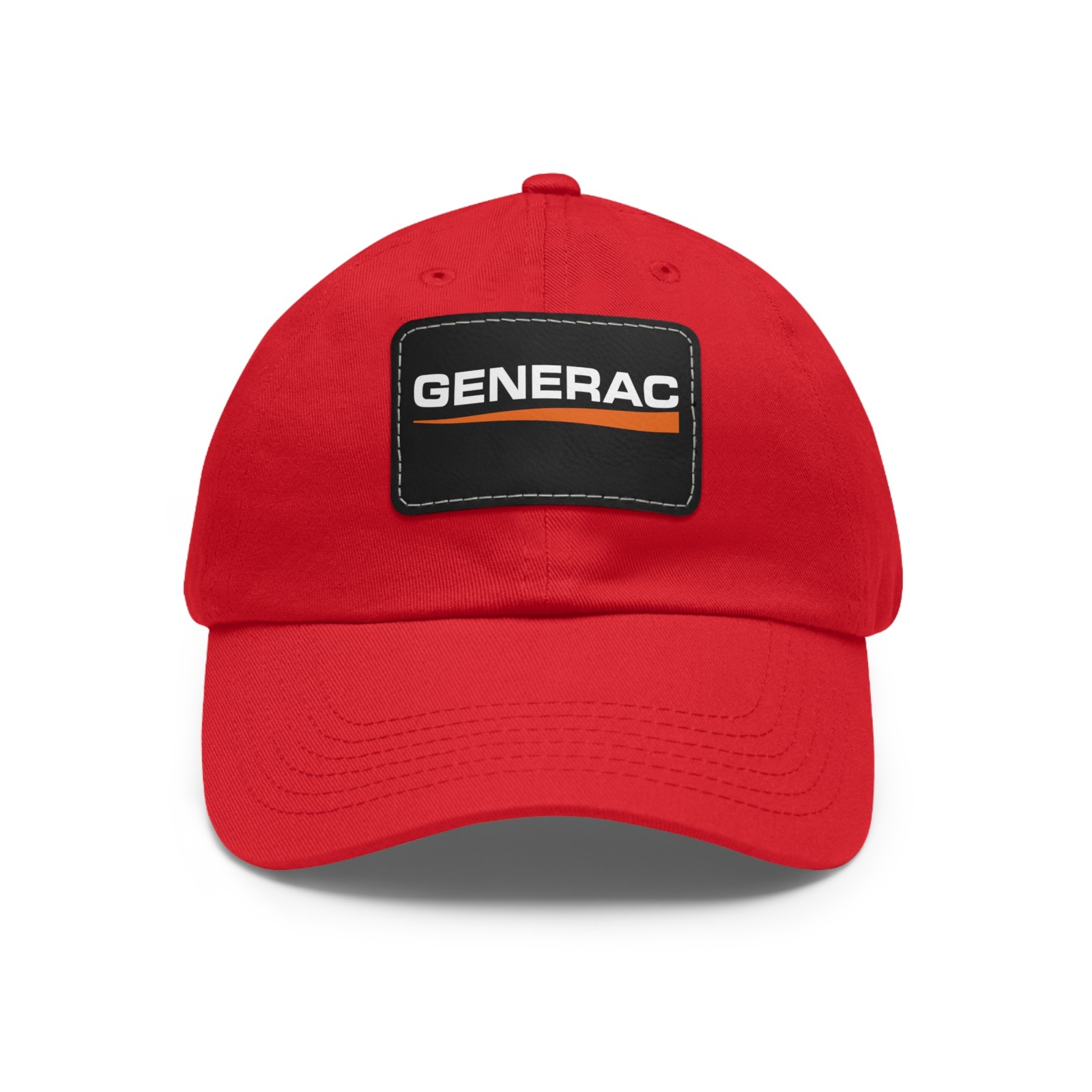 Generac Power Systems Logo Workwear Generator Dad Hat w/ Leather Patch