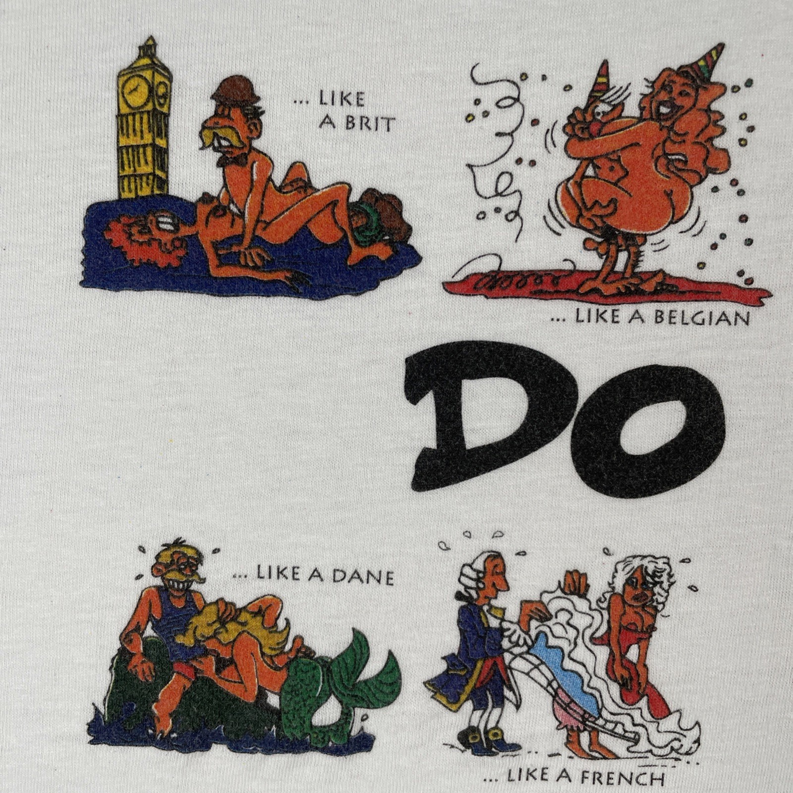 Vintage B&C 150 2XL Do It Like A European Shirt Euro Style Pure Cotton Xtra Soft