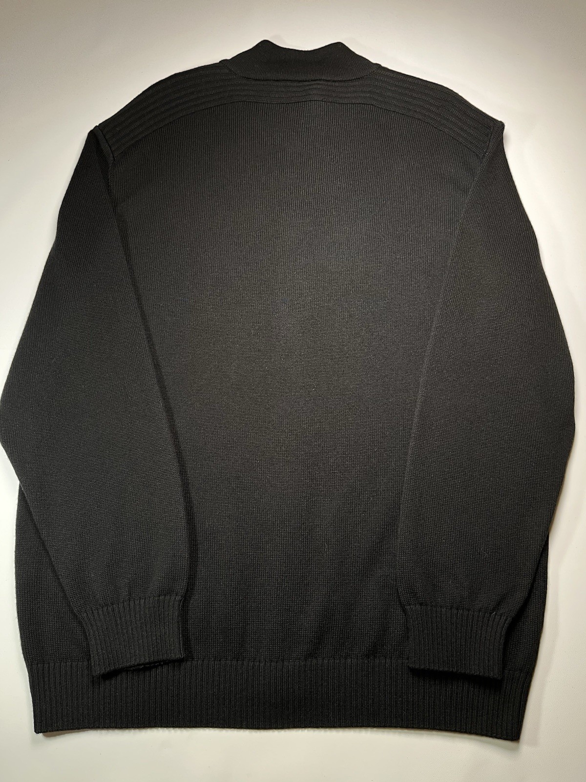Lacoste Black Label Wool Cotton Cardigan Extra Soft Jumper Men’s XXXL [353]