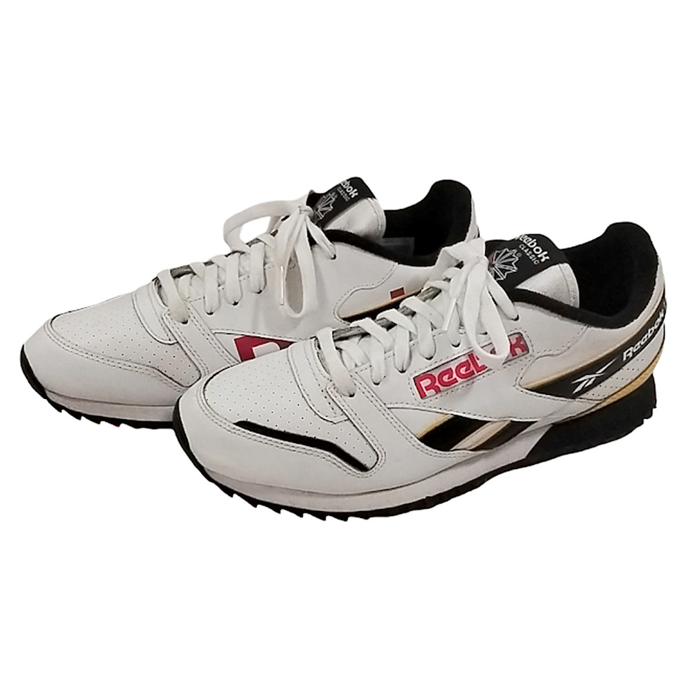 Reebok CL Leather Ripple MU White Unisex Sneakers Size: USA – 6.5