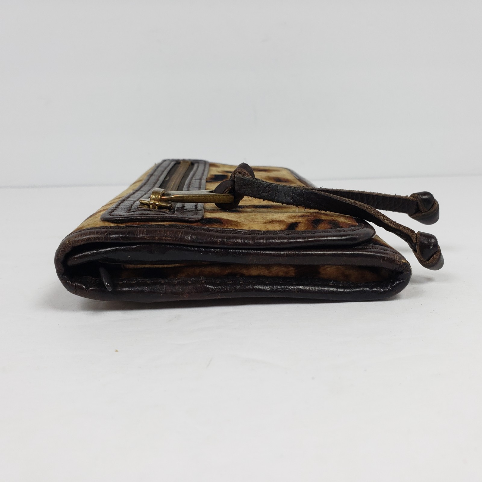 Banana Republic Womens 8.75″x4.5″ Leopard Print Clutch Wallet