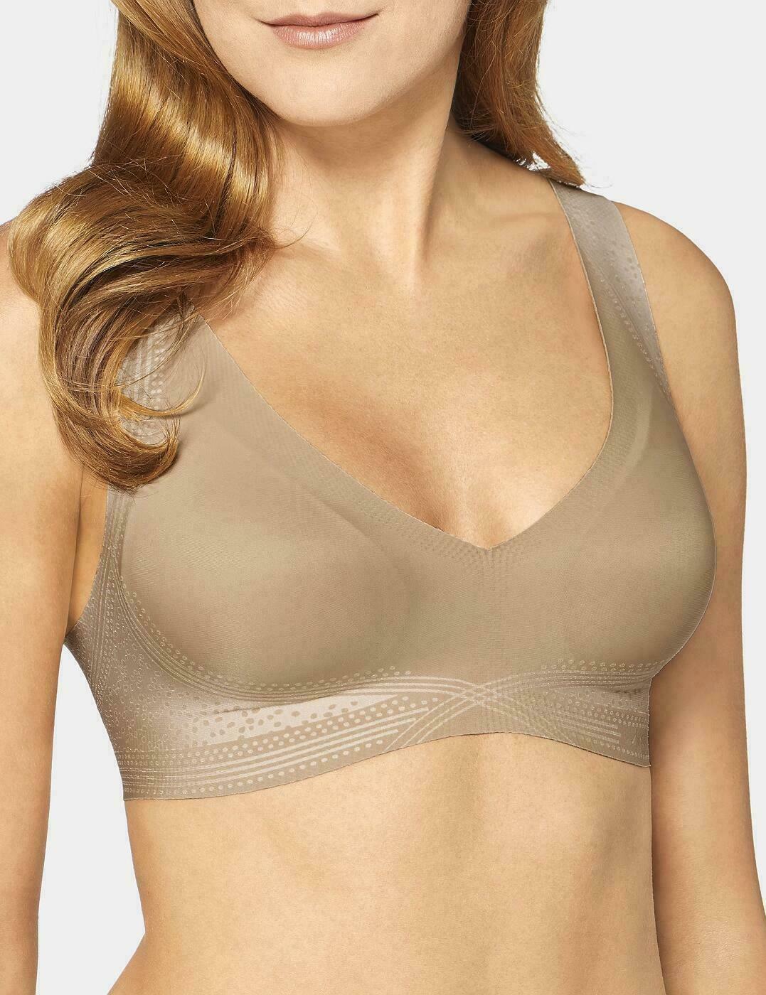 Sloggi Zero Feel Bralette Bra Top 10194066 Non-Wired Smooth Seamless BNWT