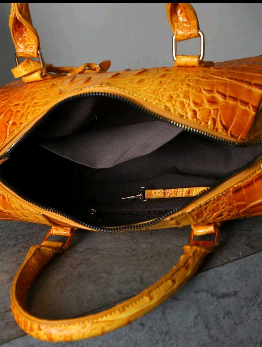 Luxury Crocodile Pattern handbag women classic Boston and Shoulder bag