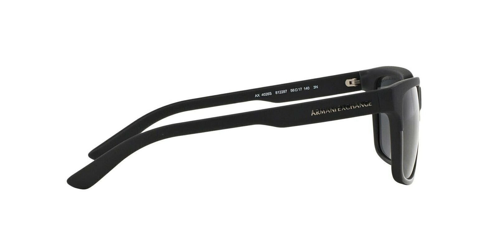 AX Armani Exchange Unisex Sunglasses, Black Lenses Injected Frame,0AX4026S 56mm