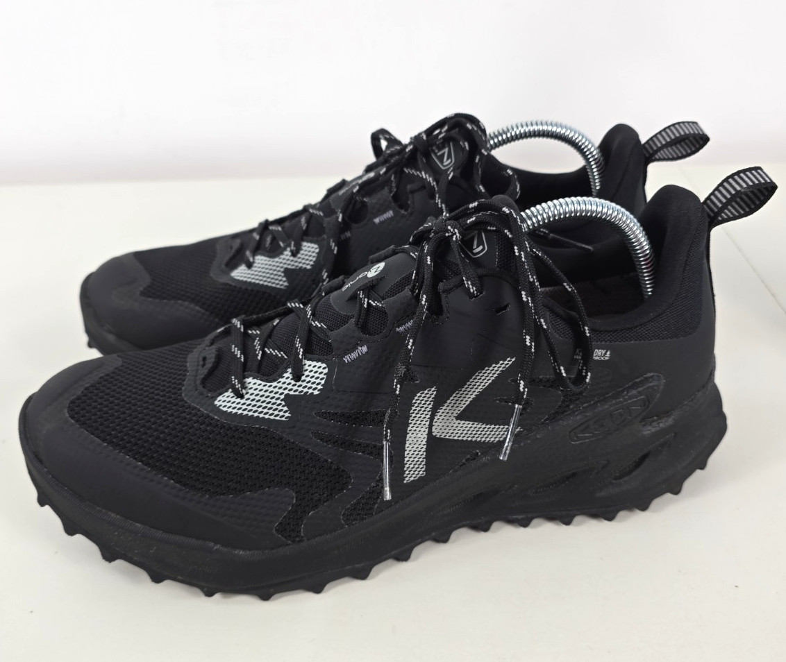 Keen Mens ZIONIC NXT Waterproof Black Hiking Trail Sneakers Sz 11