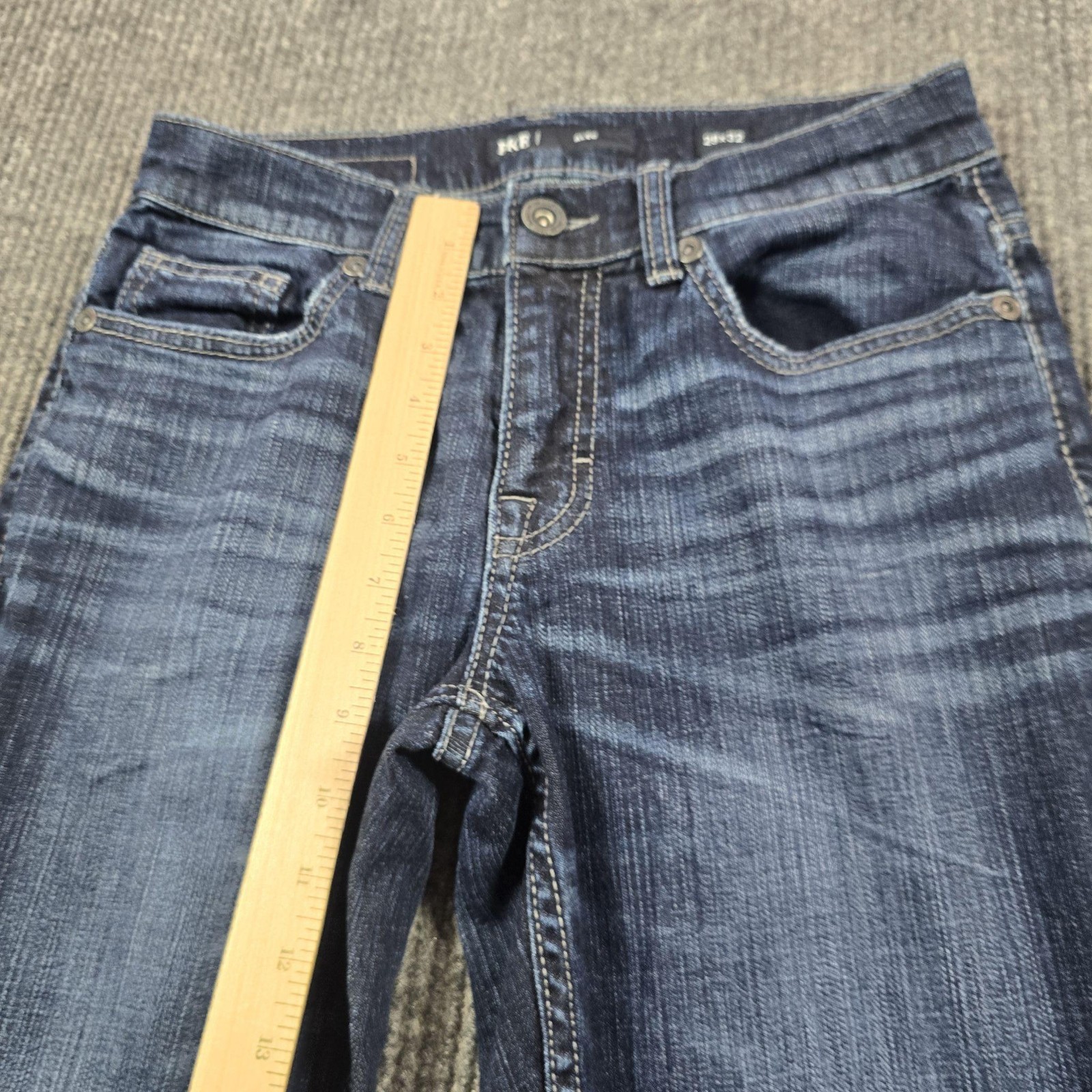 BKE Alec Jeans Mens 29×32 Blue Medium Wash Slim Straight Stretch Denim Pockets