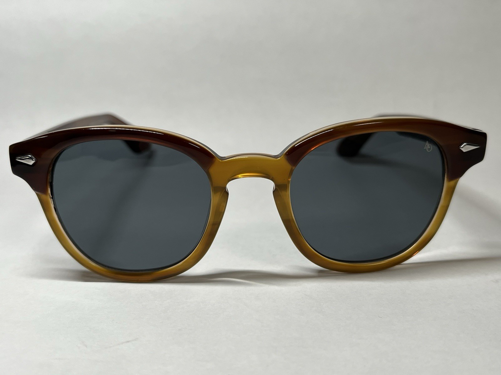 American Optical Times “Chestnut Sand” True Color Gray 47-21-145mm NEW OB