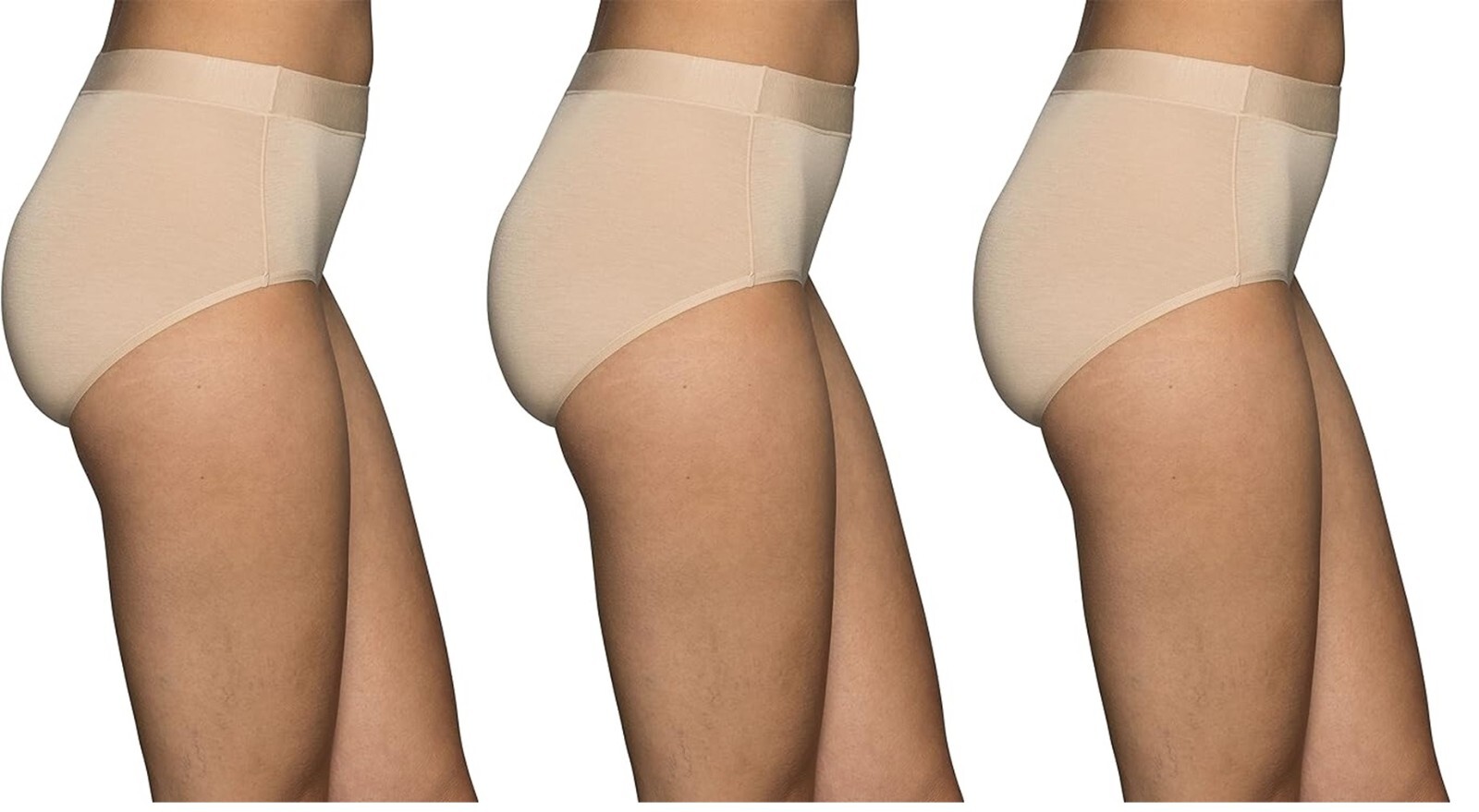 3 Pairs Vanity Fair Women’s Beyond Comfort Brief Modal 13251