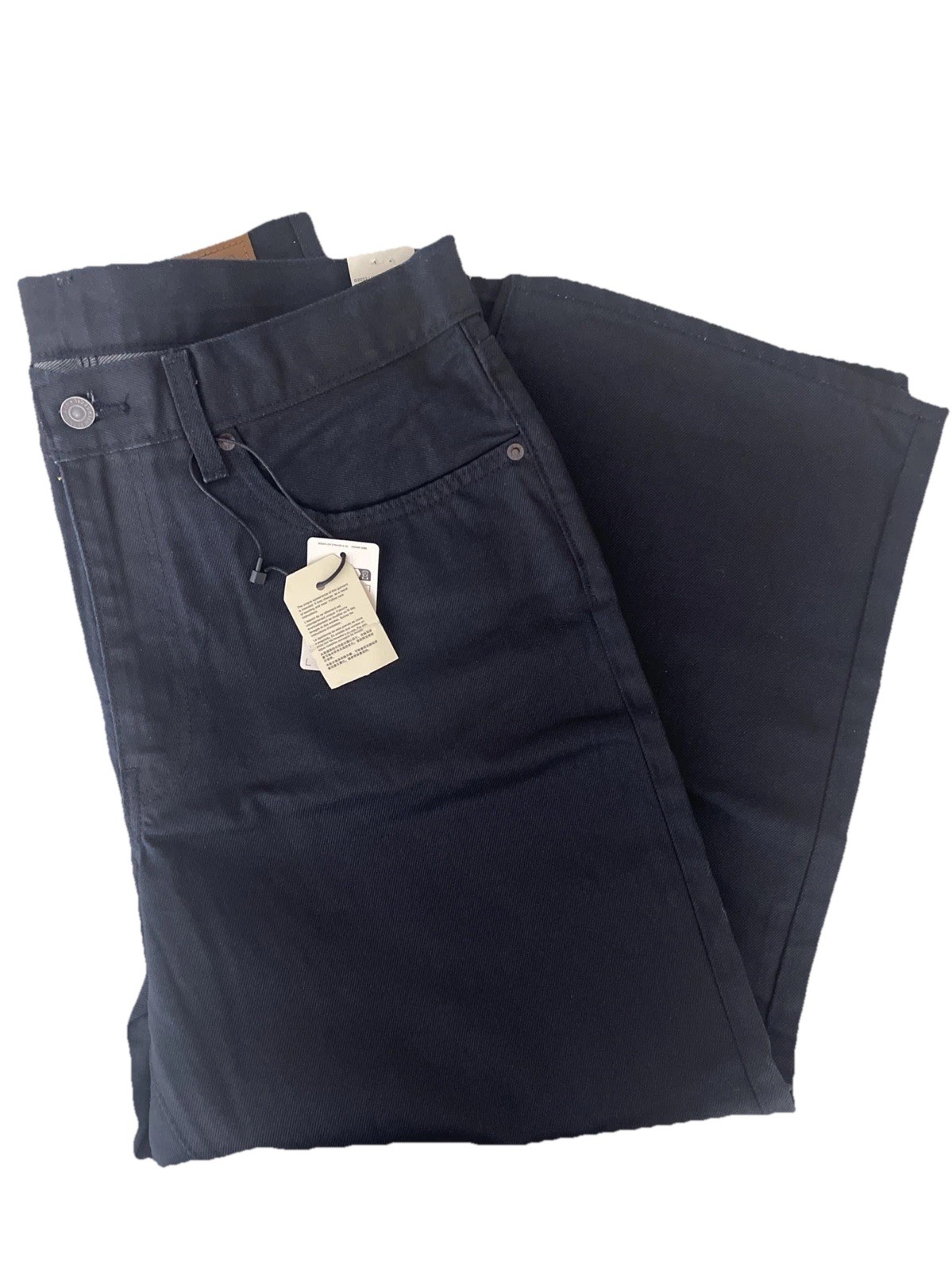 LEVI Premium 578 Baggy Coated. Black Choose Size