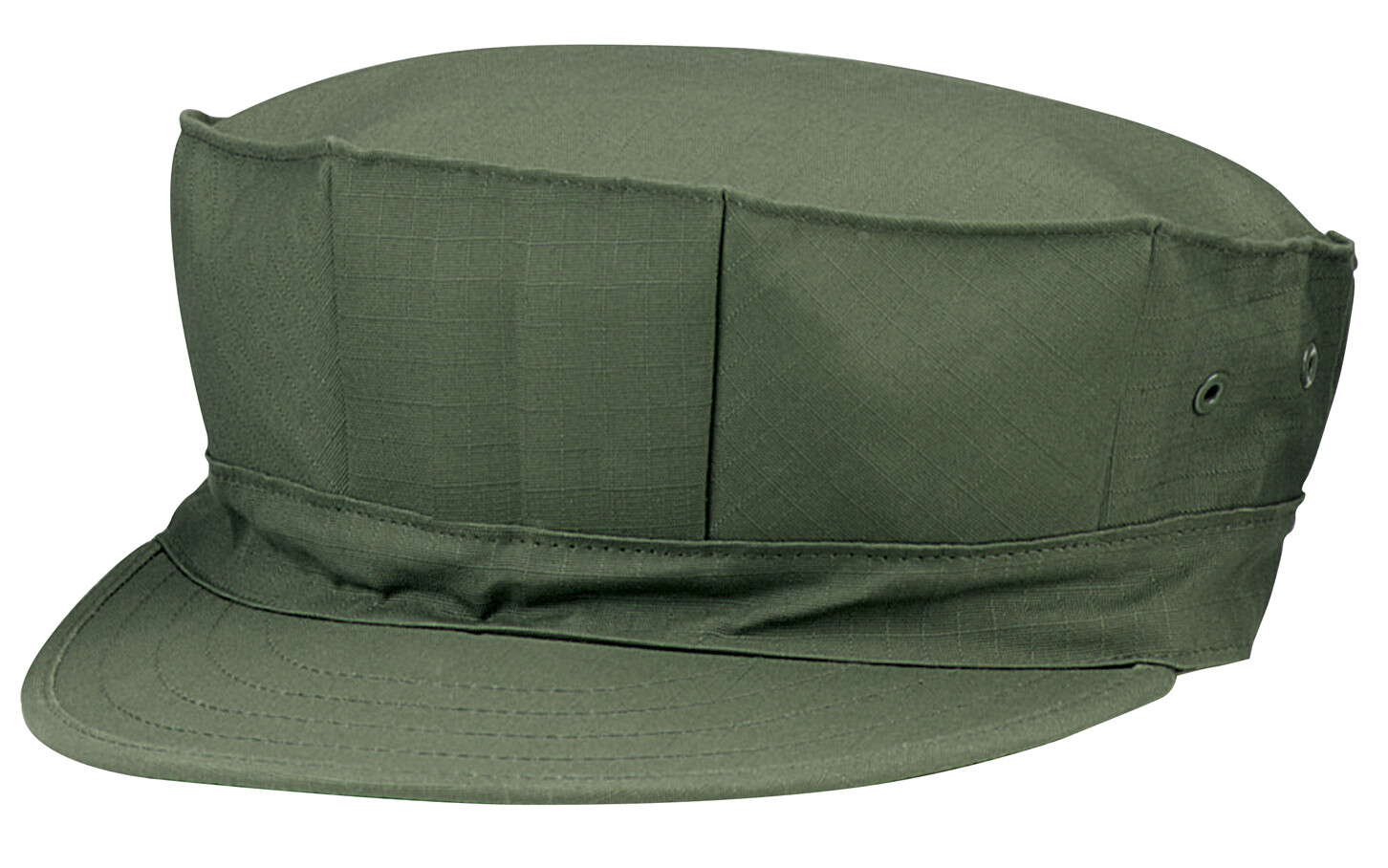 Olive Drab USMC Marines 8 Point Military Cap w/ No Emblem Rothco 5648