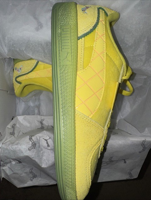 PUMA X Squishmallows Palermo Maui Womens Yellow Sneakers Casual Shoes 40510401