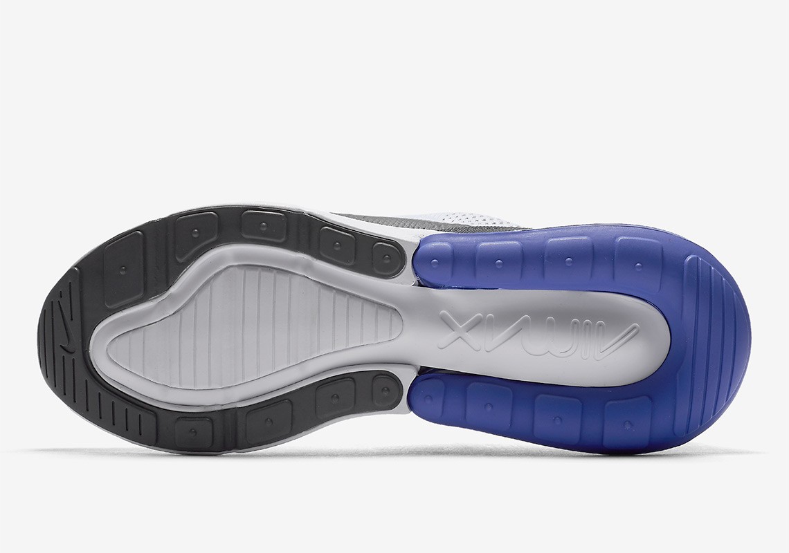 Nike Air Max 270 White Persian Violet Black AH8050-107 Men’s