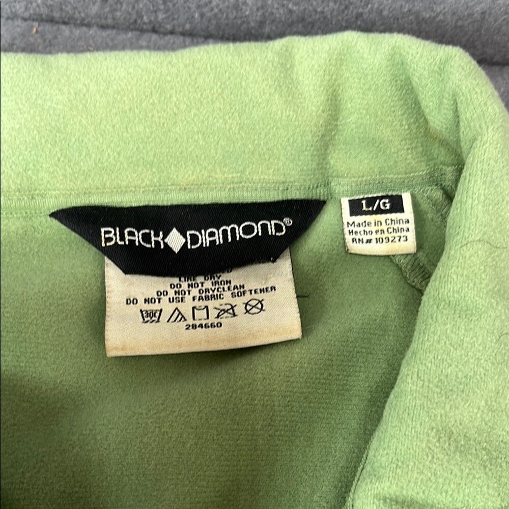 BLACK DIAMOND Women’s Soft Shell Green Water Resistant Jacket