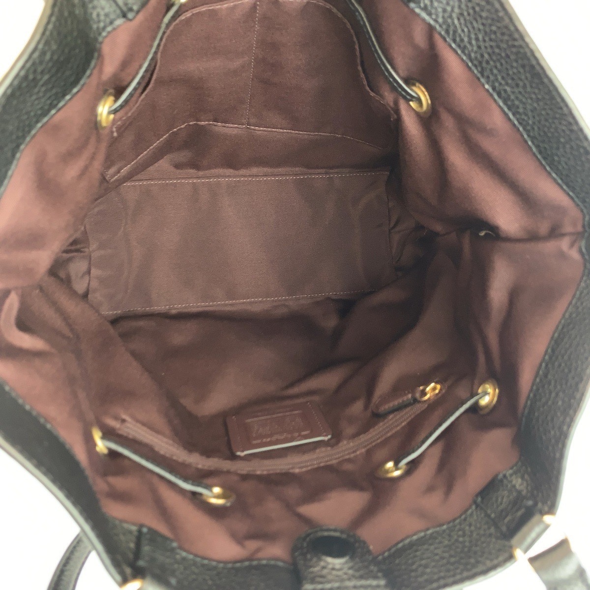 Excellent Condition COACH Andy Black Gold Hardware Leather H2279 CA200 Tote Bag