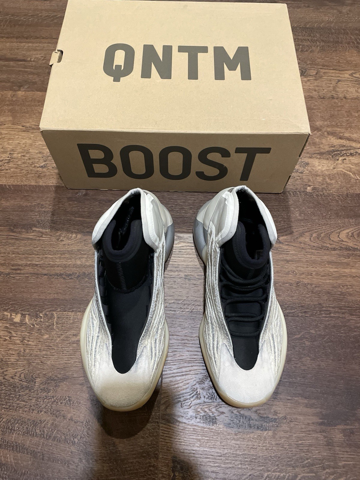 Adidas Kanye Yeezy YZY QNTM Men’s Size US 10 UK 9.5 Mist Slate With Box