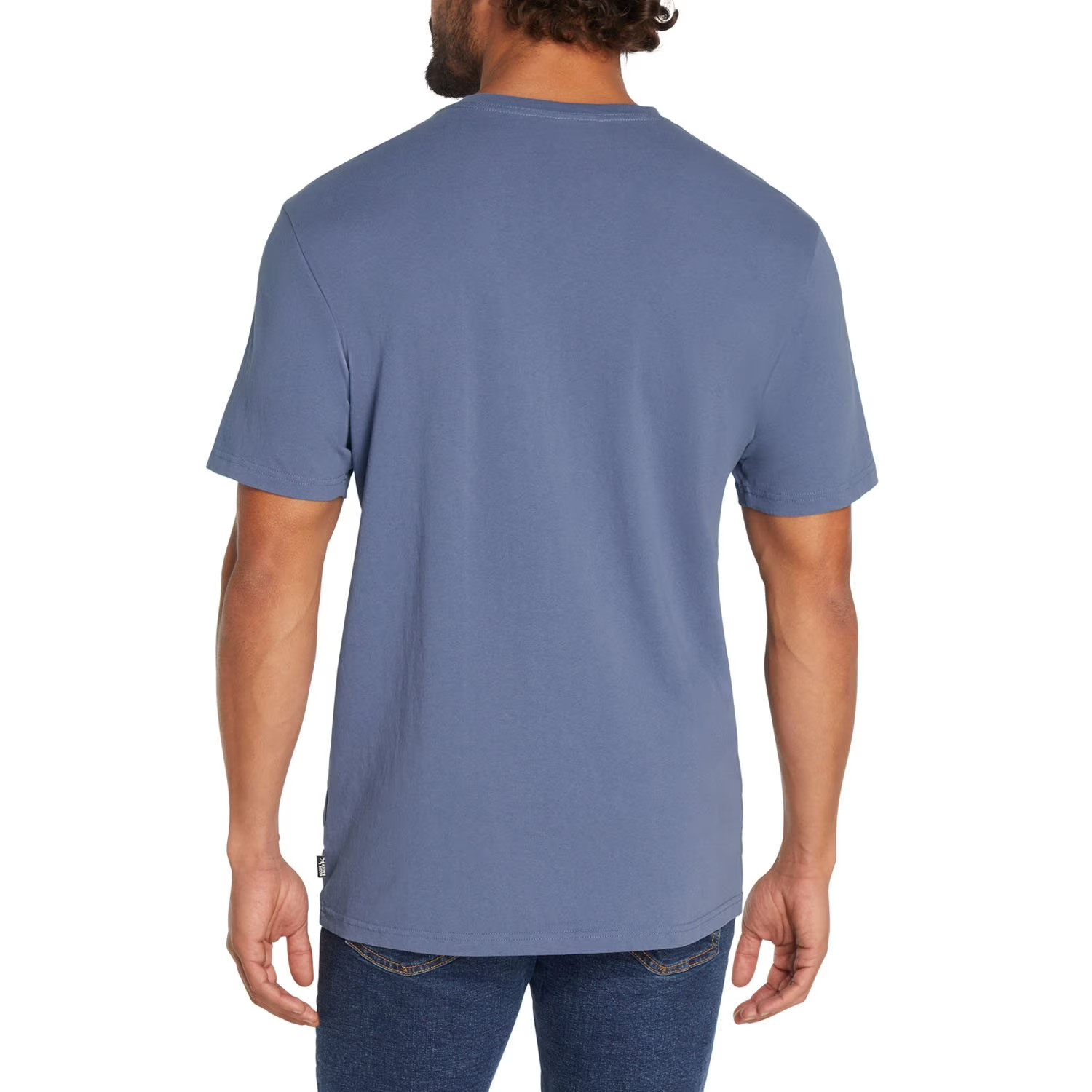 Eddie Bauer Men’s Short Sleeve Henley Size Large Purple