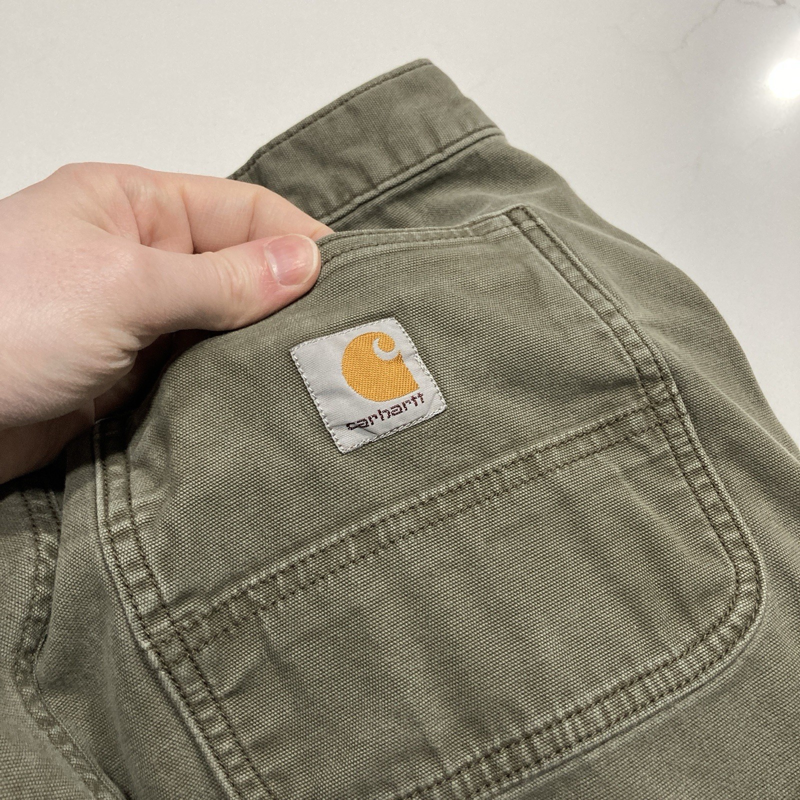 Carhartt Rugged Flex Double Knee Work Pants Men’s 30×30 (Fits 29×28) Distressed