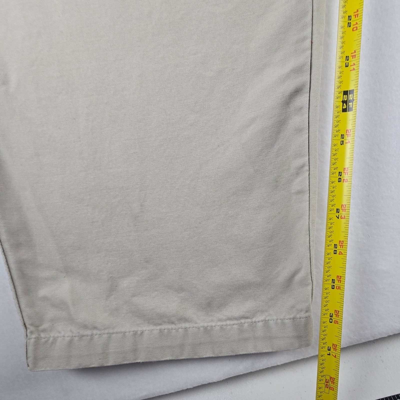 Columbia Roc Pants Casual Utility Trousers Mens 50×32 Tan Cotton Canvas Straight