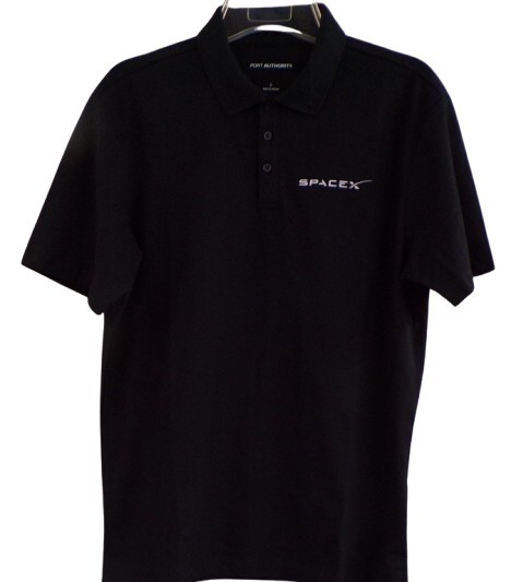 SPACEX Insignia Mens Polo XS-6XL, LT-4XLT Space Force Rocket Launch New