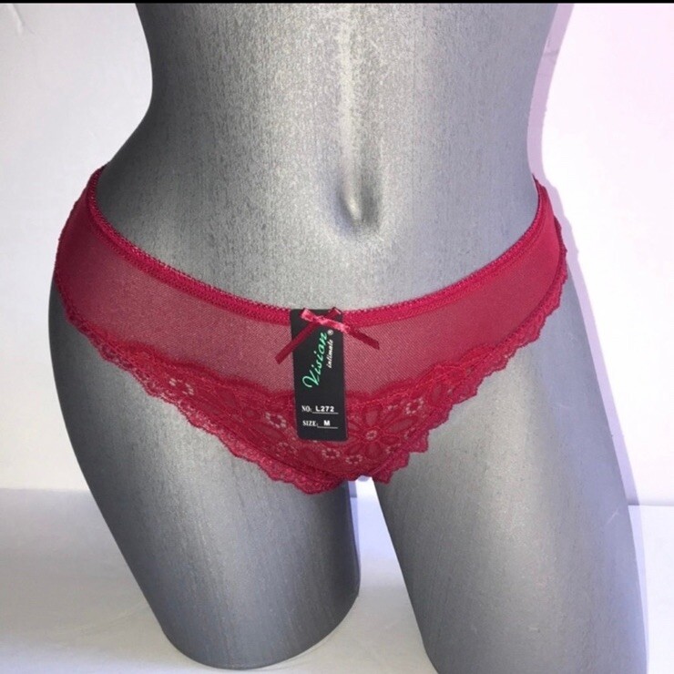 6 Pieces Set women’s Thong V String Panties Underwear. Size Xlarge. NWT