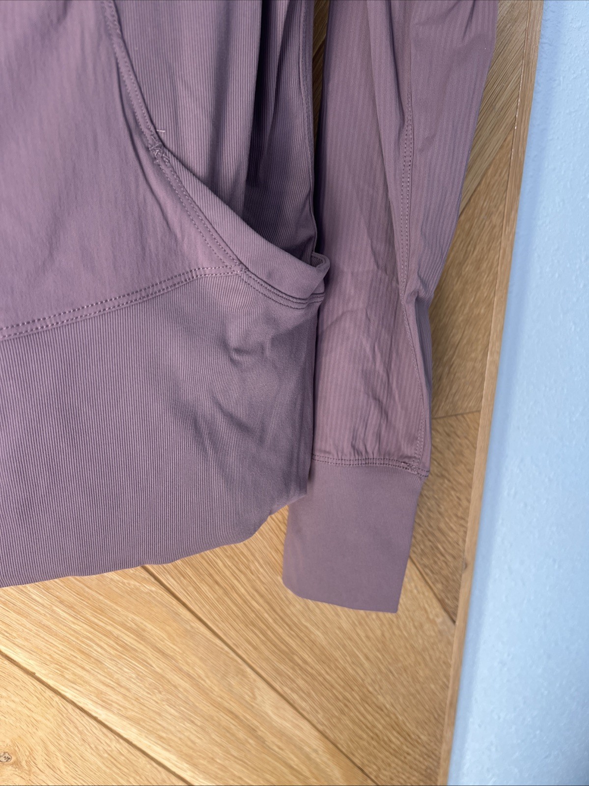 CRZ YOGA Women’s Lightweight Breathable Athletic Jacket, Small Mauve Hooded