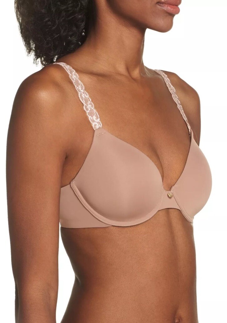 NATORI 732080 Pure Luxe T-Shirt Smooth Contour Bra Dulce New Size 32D