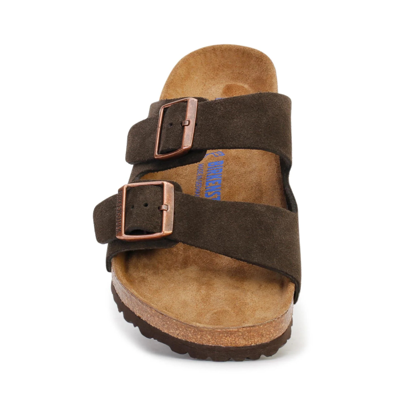 Birkenstock Arizona Classic Mocha Suede Leather Soft Footbed Unisex Sandals