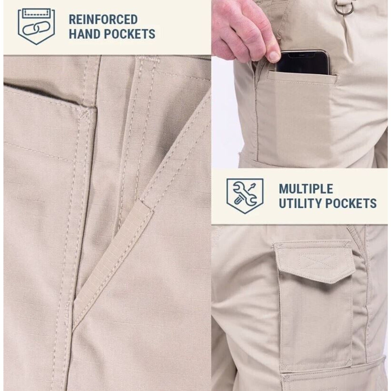 PROPPER TACTICAL CARGO PANTS RIPSTOP COMBAT F5252 MENS 30×30 NEW