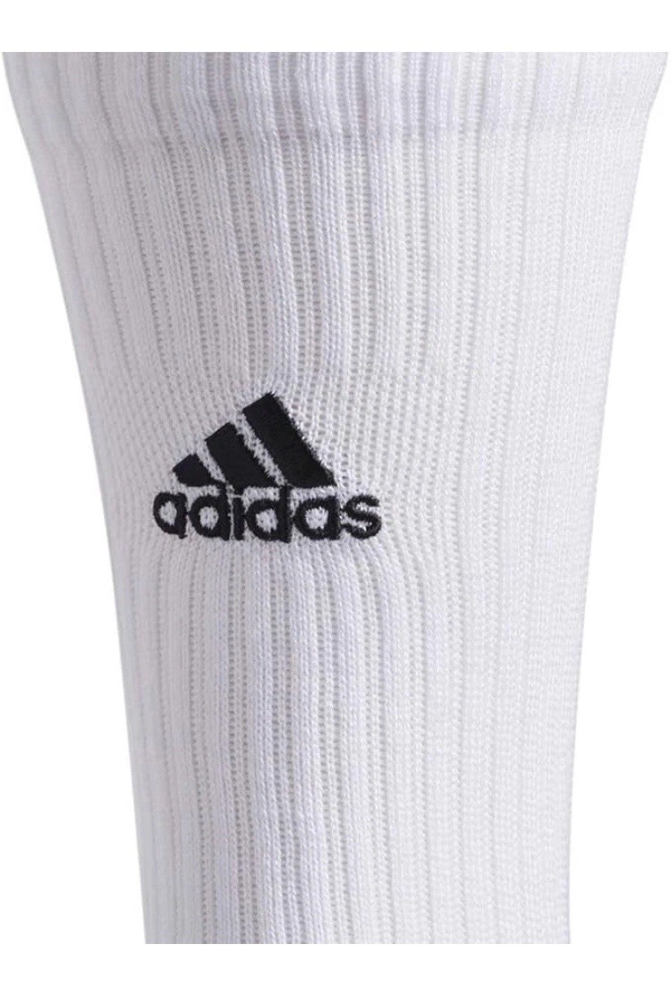 Adidas Team 6-pack White Crew Sock – 6 Pair Size MD – M’s 6.5 to 9 W’s 7 to 10