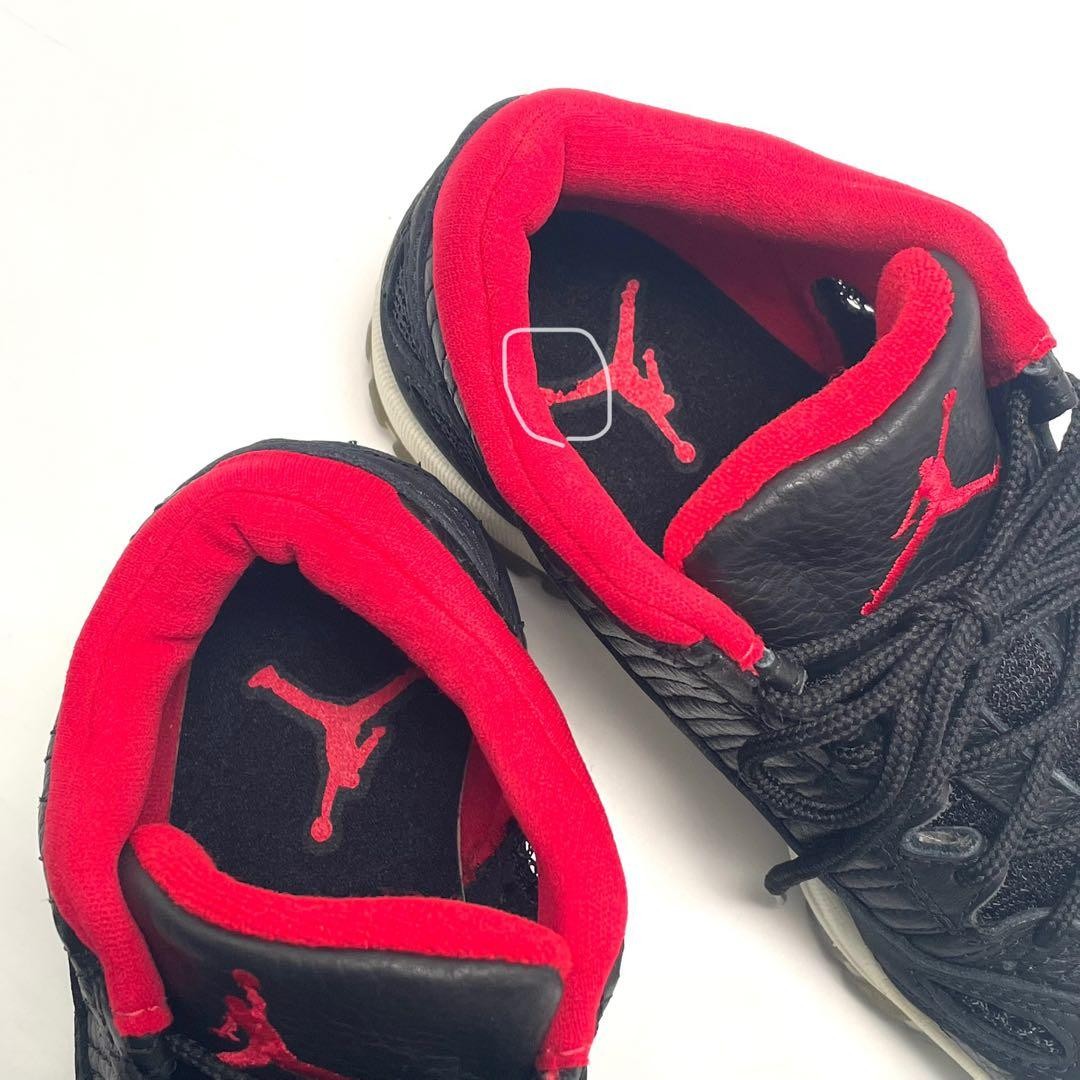 Nike Air Jordan 11 Low Retro IE OG Bred 1996 Mens 25cm Black True Red Authentic