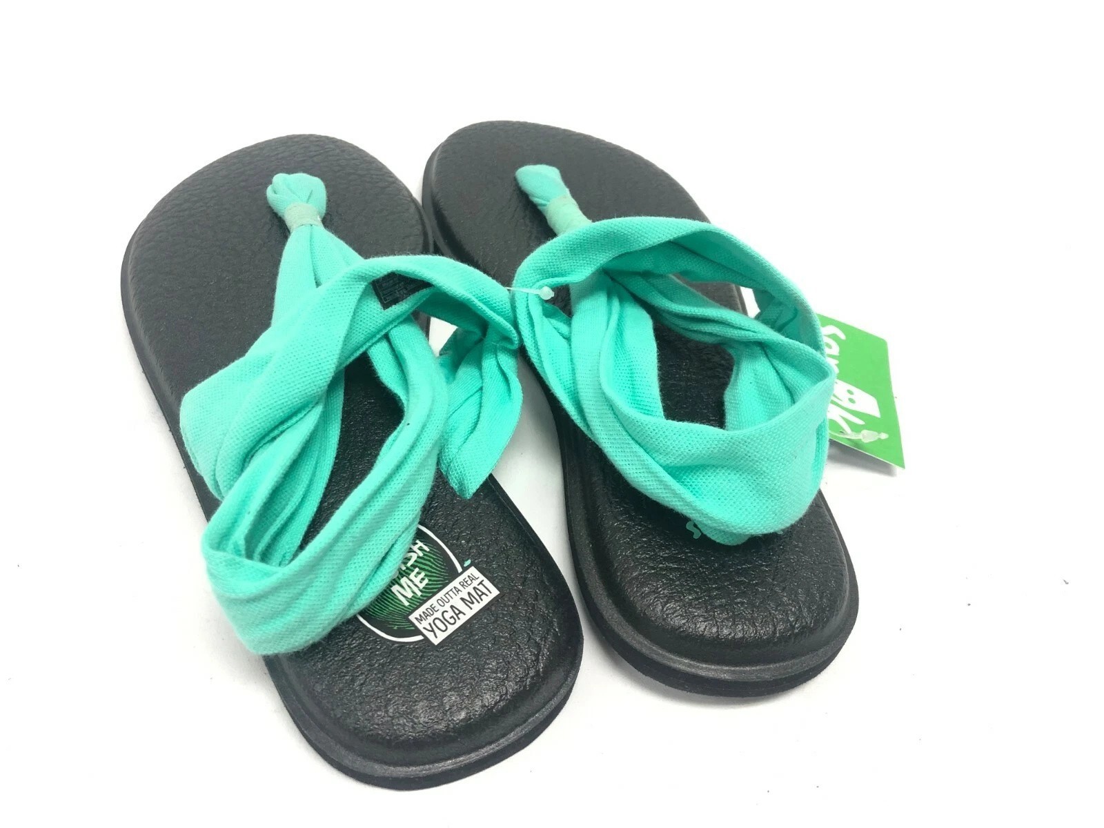 Sanuk Women Yoga Sling 2 SWS10001 Casual Flip Flop Sandal Yoga Mat Shoes Size 7