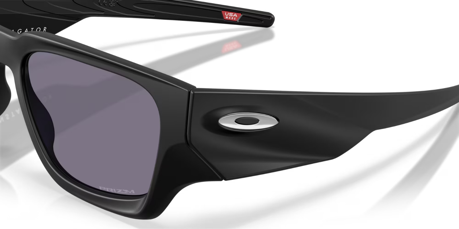 Oakley Instagator Sunglasses OO9514-0158 Matte Black Frame W/ PRIZM Grey Lens