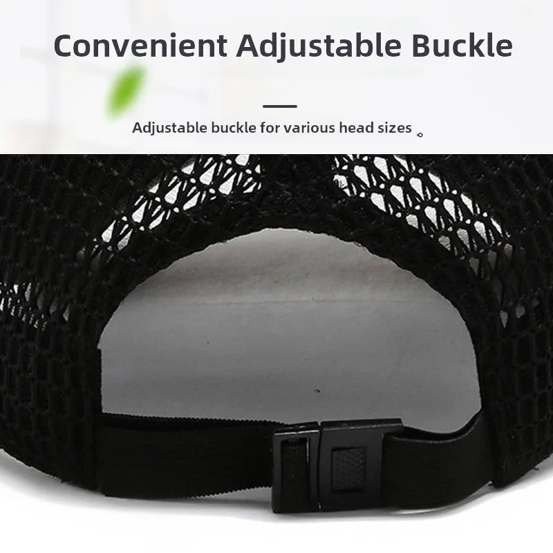 Men’s Breathable Mesh Baseball Cap Summer Outdoor Hat Trucker Cap Gym Fun Gift