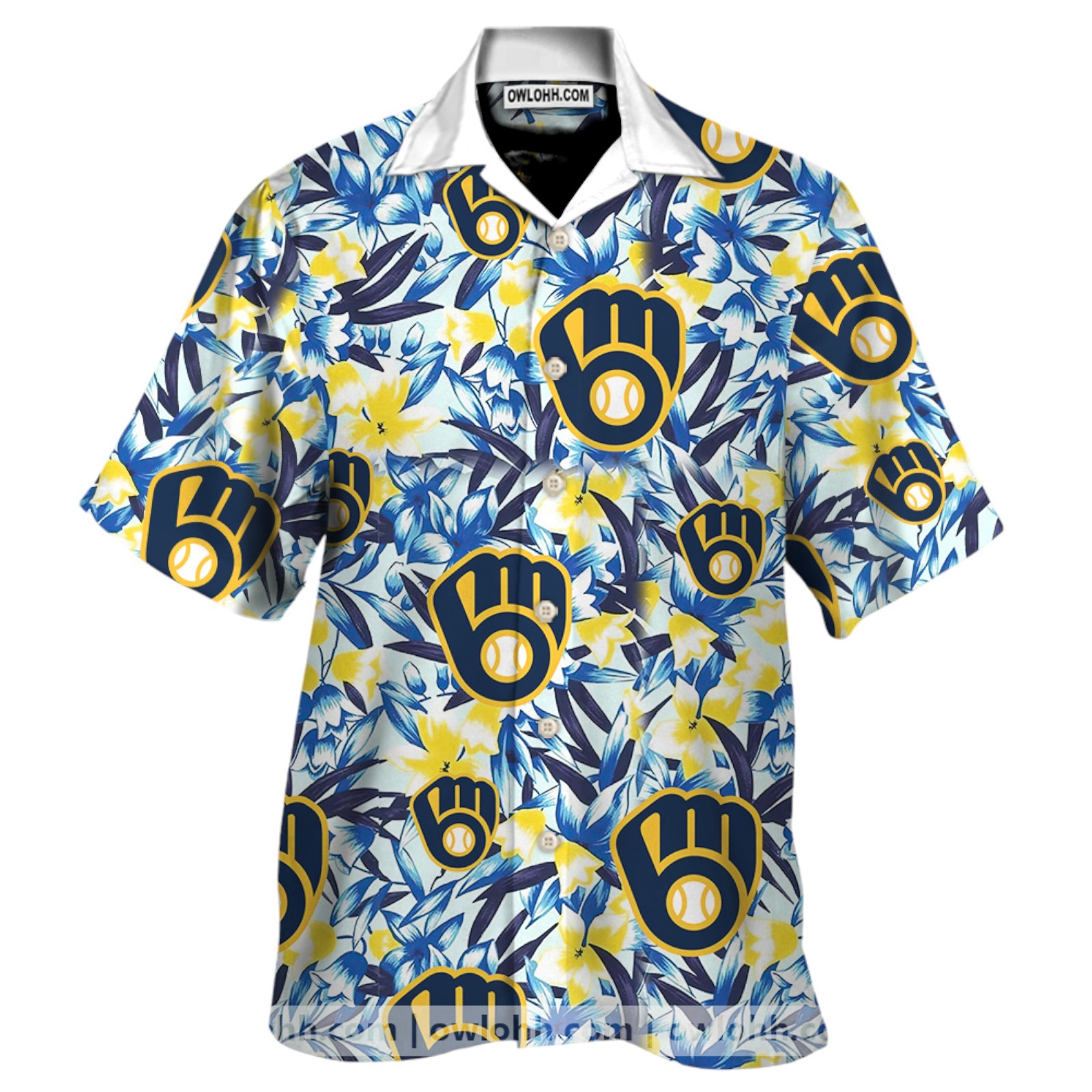 Milwaukee Brewers Hawaiian Shirt