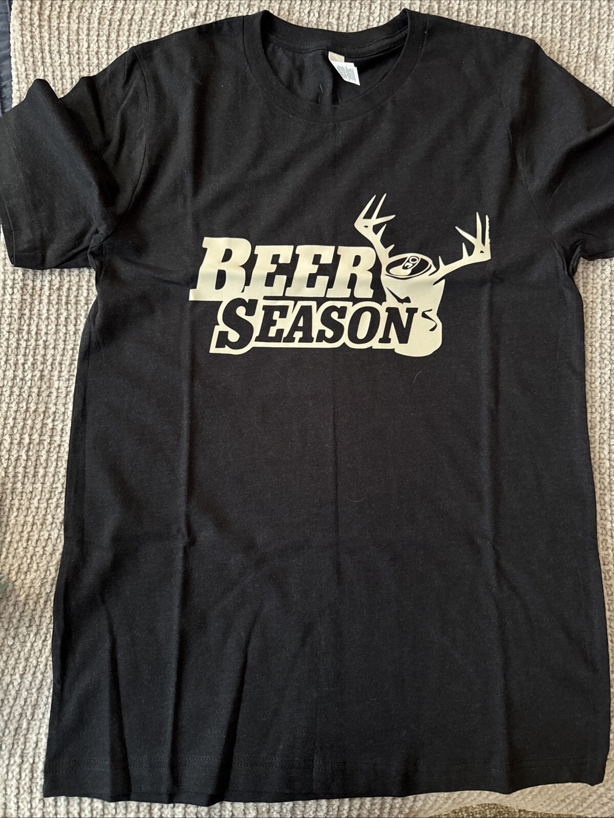 Men’s Bella Canvas Heather Black T-shirt