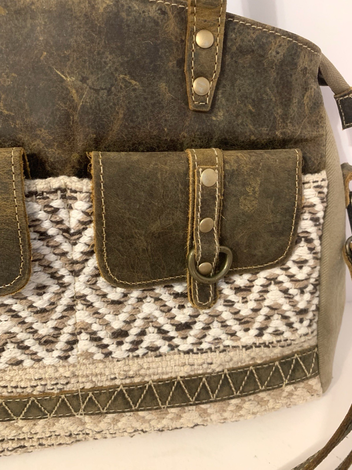 Myra Bag Cherish Tote Purse Shoulder Strap And Double Handles NWT Zipper