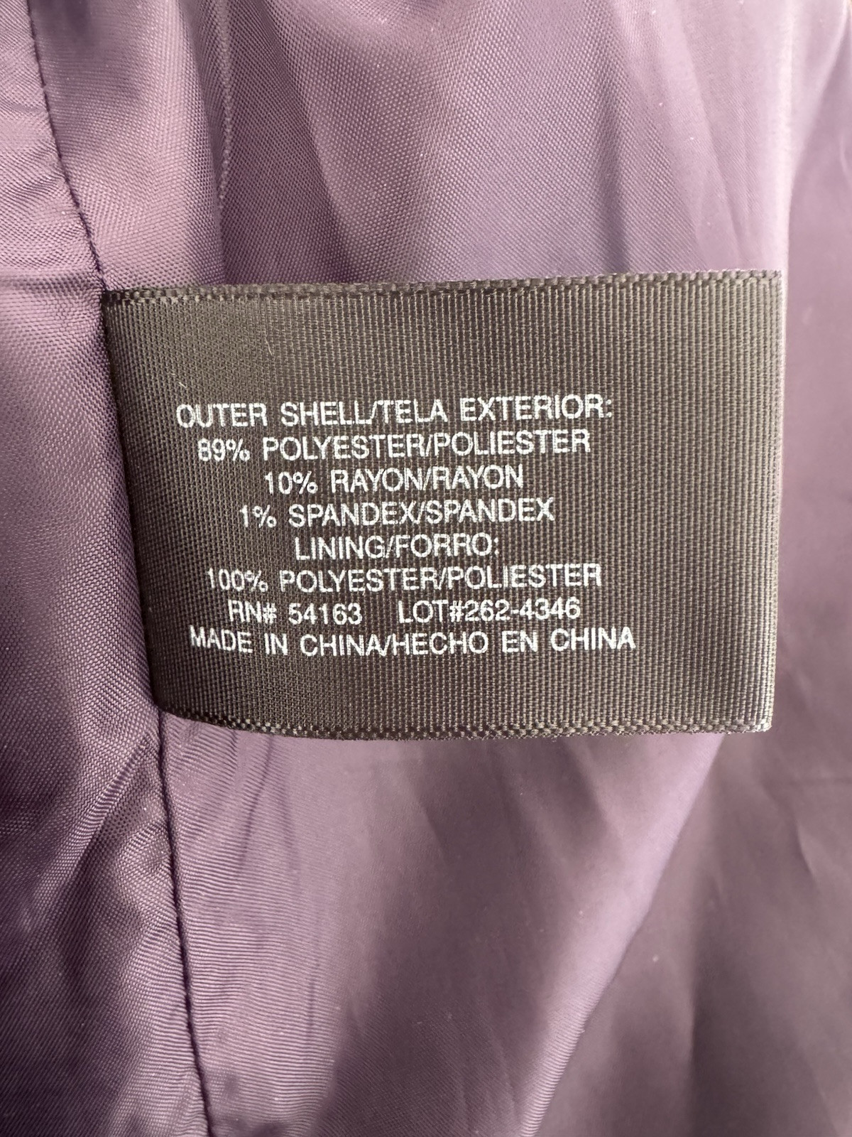 Pre Owned Excellent a.n.a A New Approach Pea Coat Zip Toggle Closure Women Sz M
