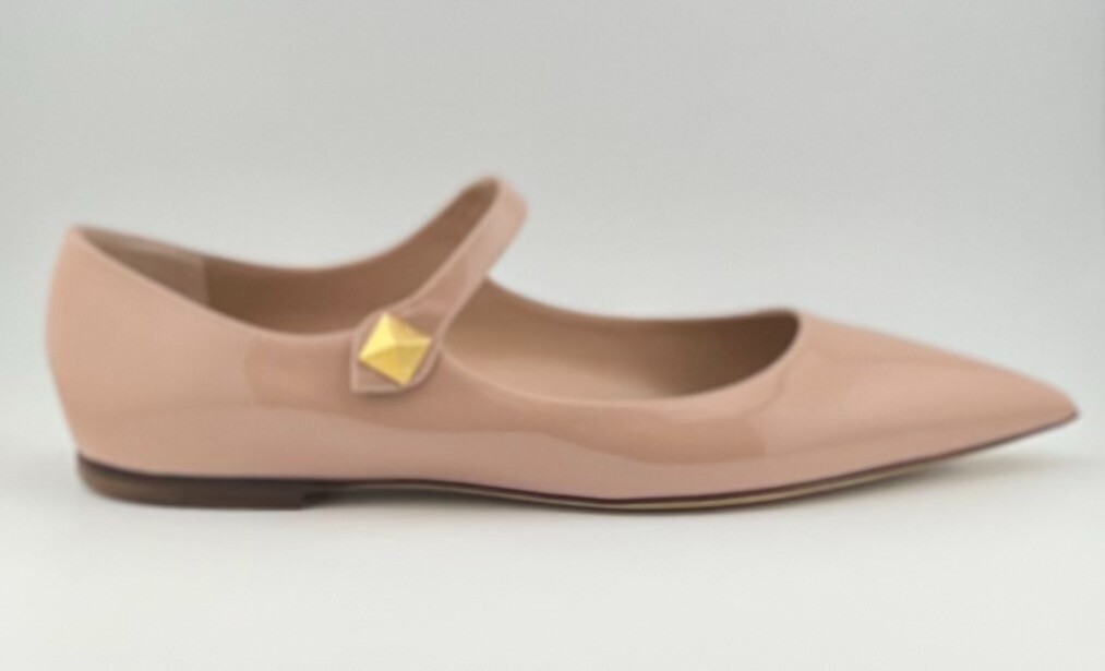 Valentino Tiptoe Pointed Toe Ballerinas