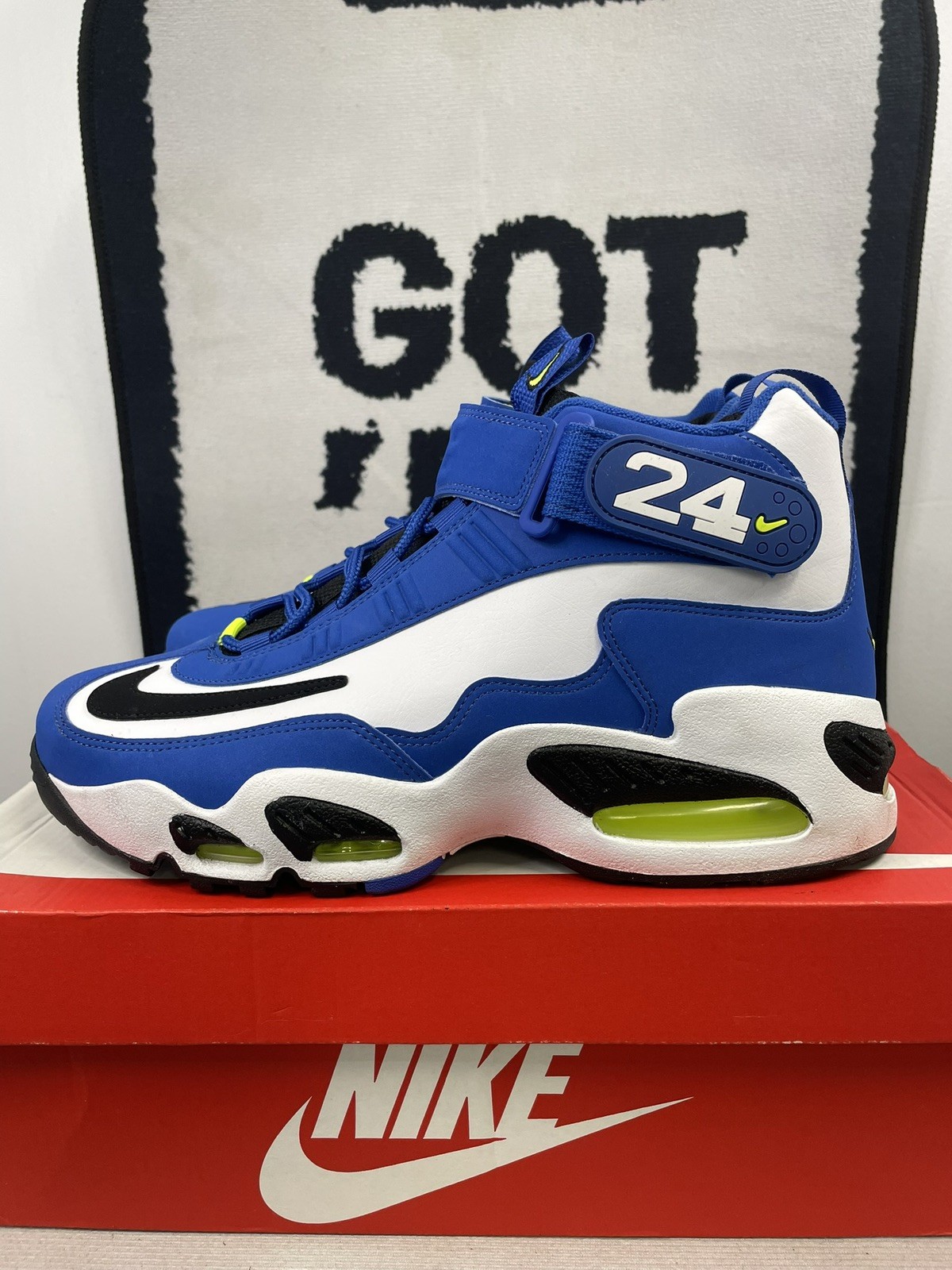 Nike Air Griffey Max 1 2026 “Varsity Royal”/Black-Volt DJ5161-400 Men Size 9