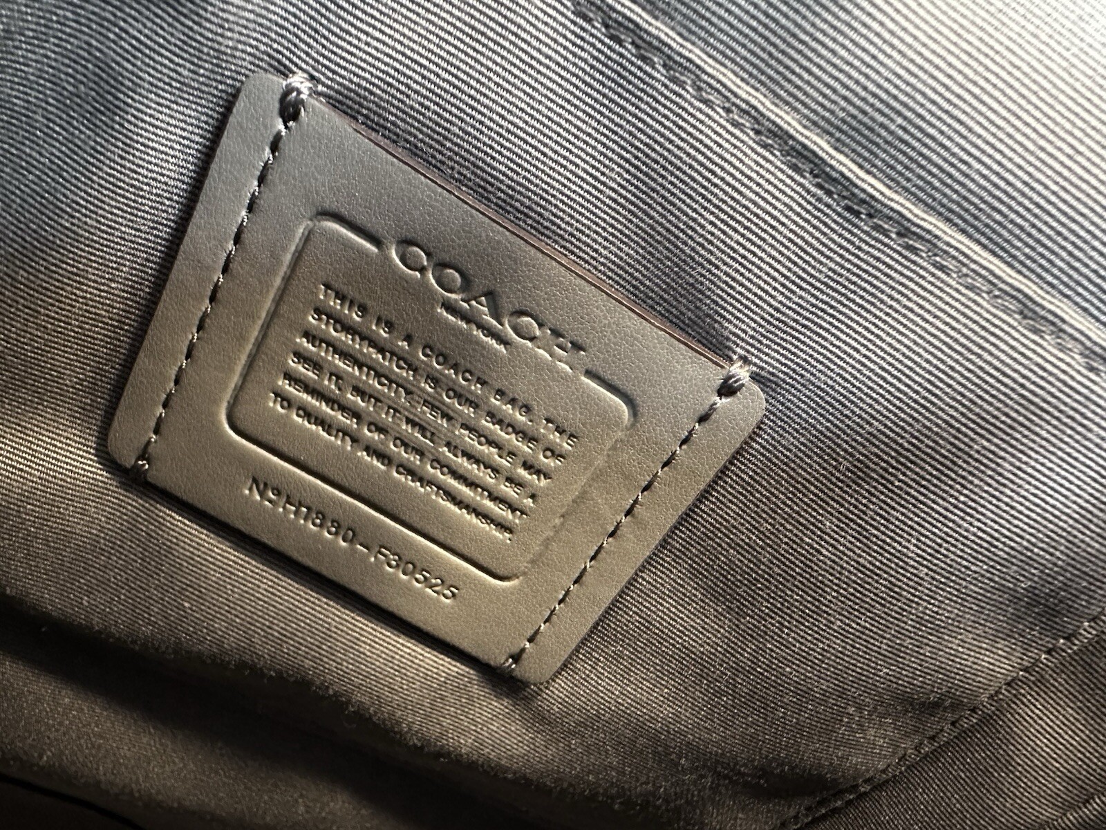 TRENDY Coach FAYE CONVERTIBLE BACKPACK 30525 Gray Leather Shoulder Bag Crossbody