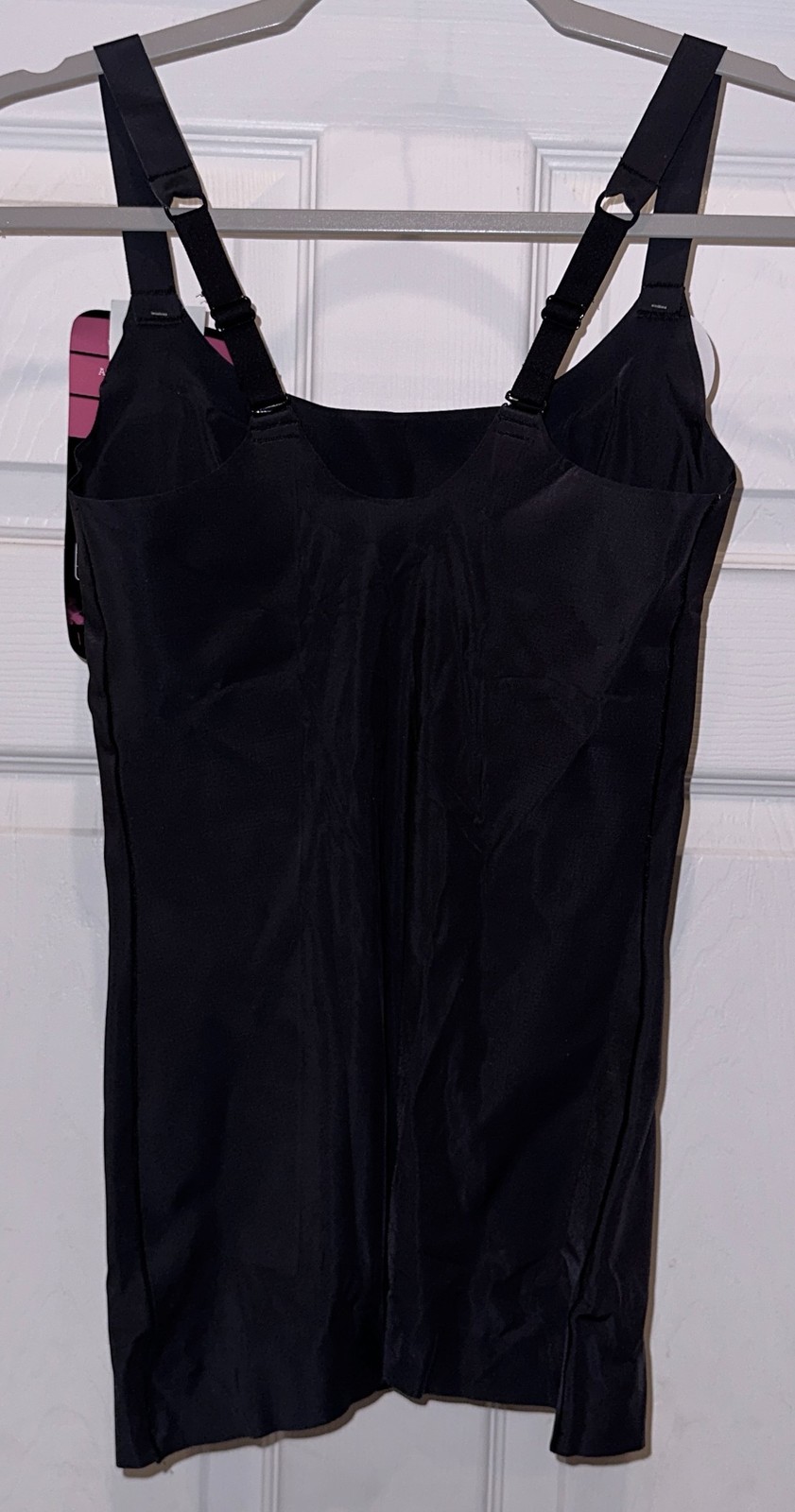 MAIDENFORM Power Players Convertible BLACK Camisole Shaping Top Womens Sz M 2XL