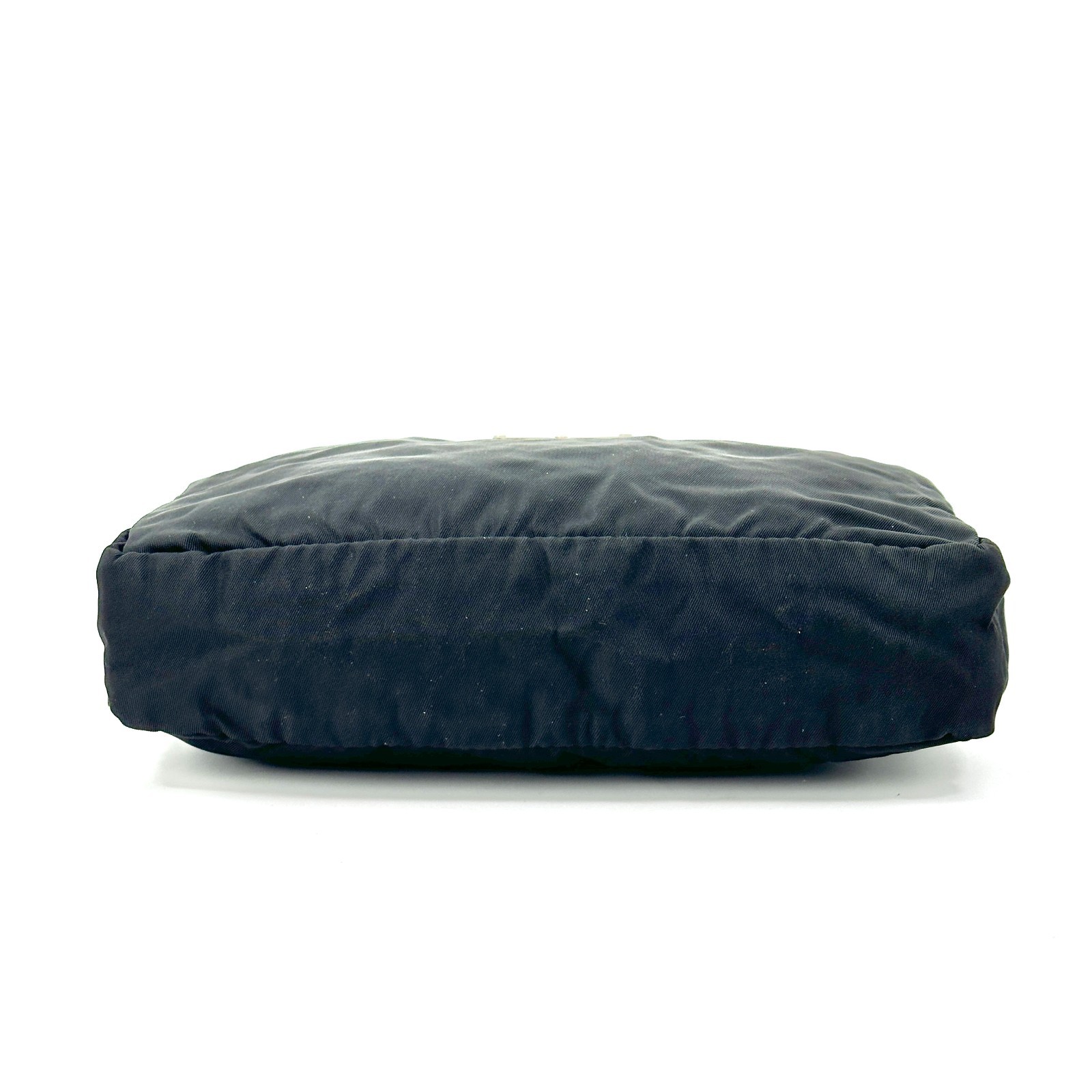 PRADA Cosmetic Pouch Nylon Black Authentic