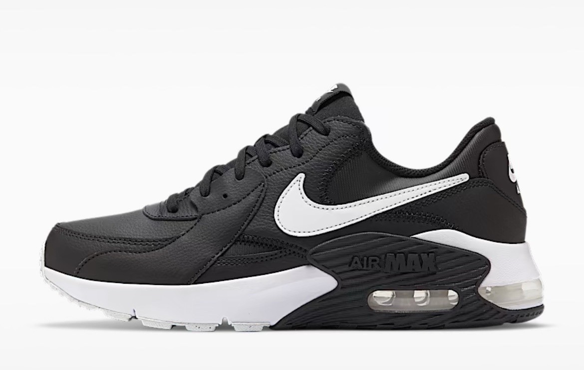 Nike Air Max Excee Leather Black White DB2839-002 Men’s Sneakers Multi Size NEW