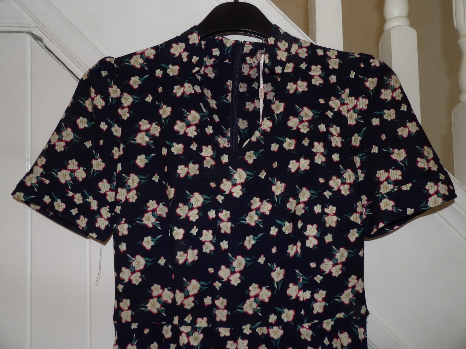 Jolie Moi nwt £75 floral print short sleeved 50s tea dress size 10