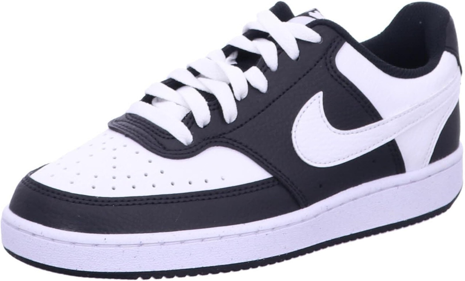 Nike Court Vision Low Next Nature Women’s Shoes (DH3158-003, Black/White) Size 5