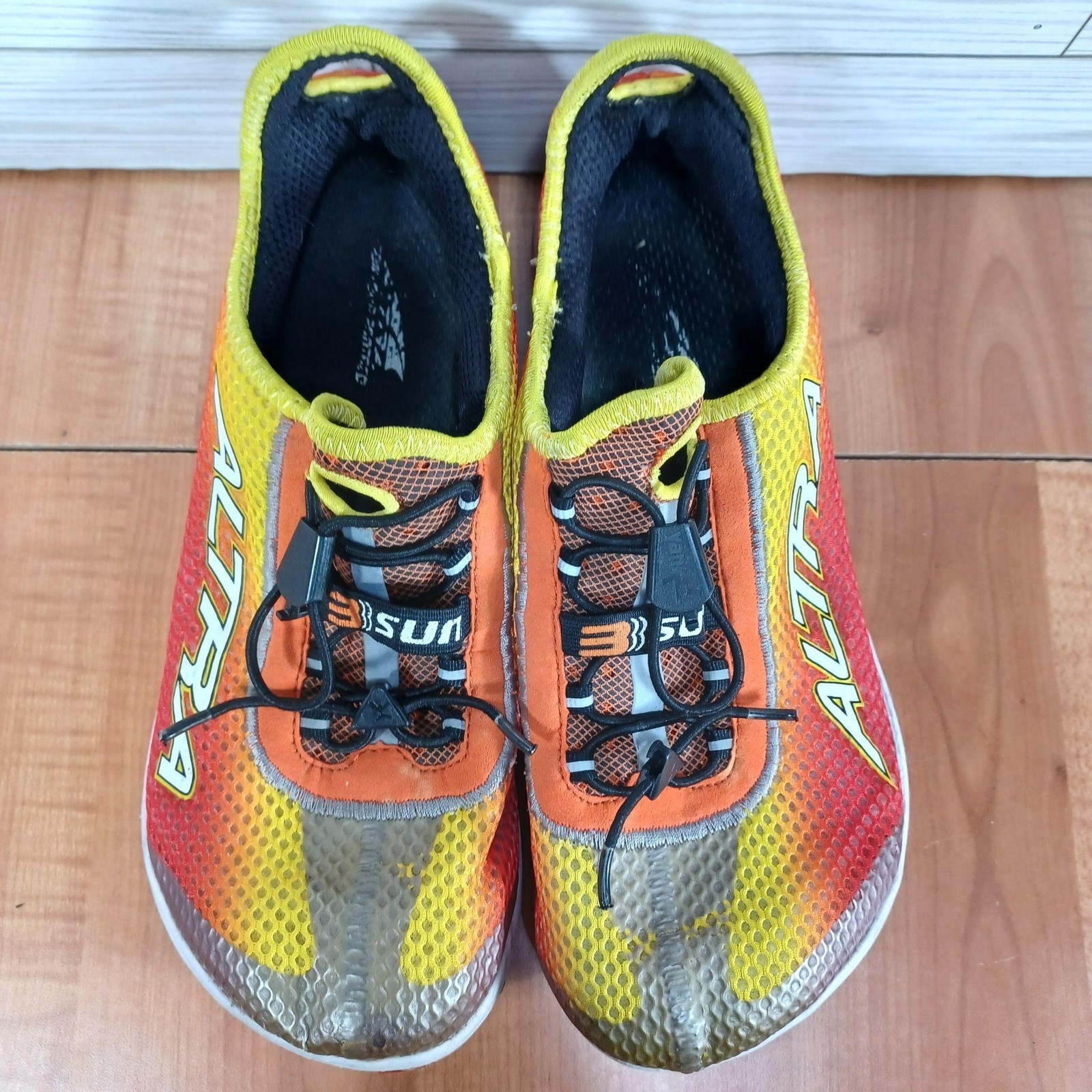 Altra 3Sum Shoes Mens Size 10 Contour Footbed Orange Running Low Top Zero Drop