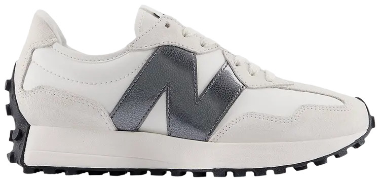 New Balance New Balance Womens 327 White Dark Grey WS327JWB Women Size