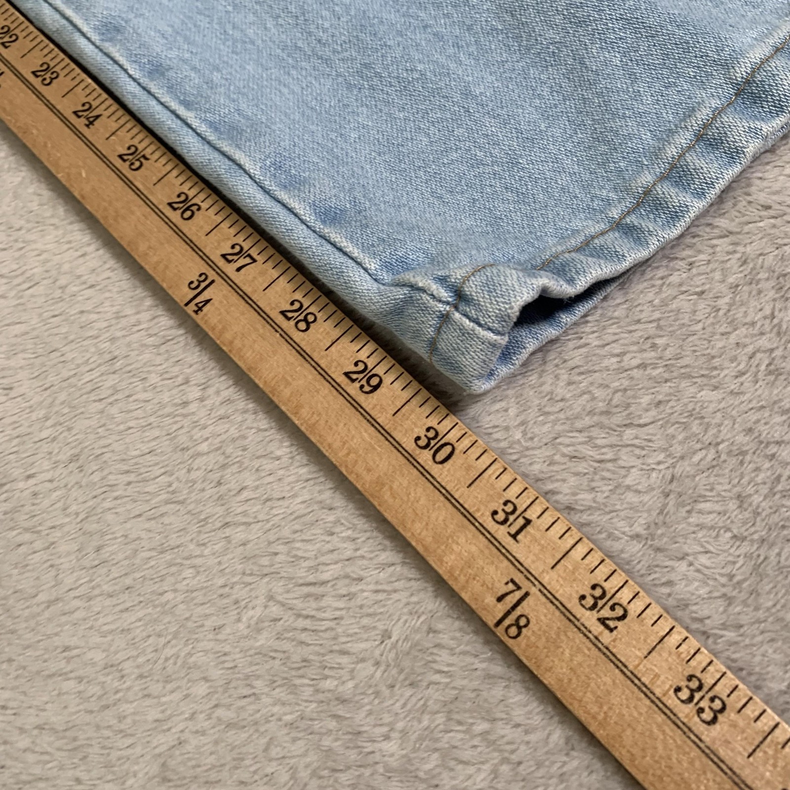 Vintage Wrangler 936GBH Jeans Mens 34×30 (Tag 35×30) Blue Light Wash Straight