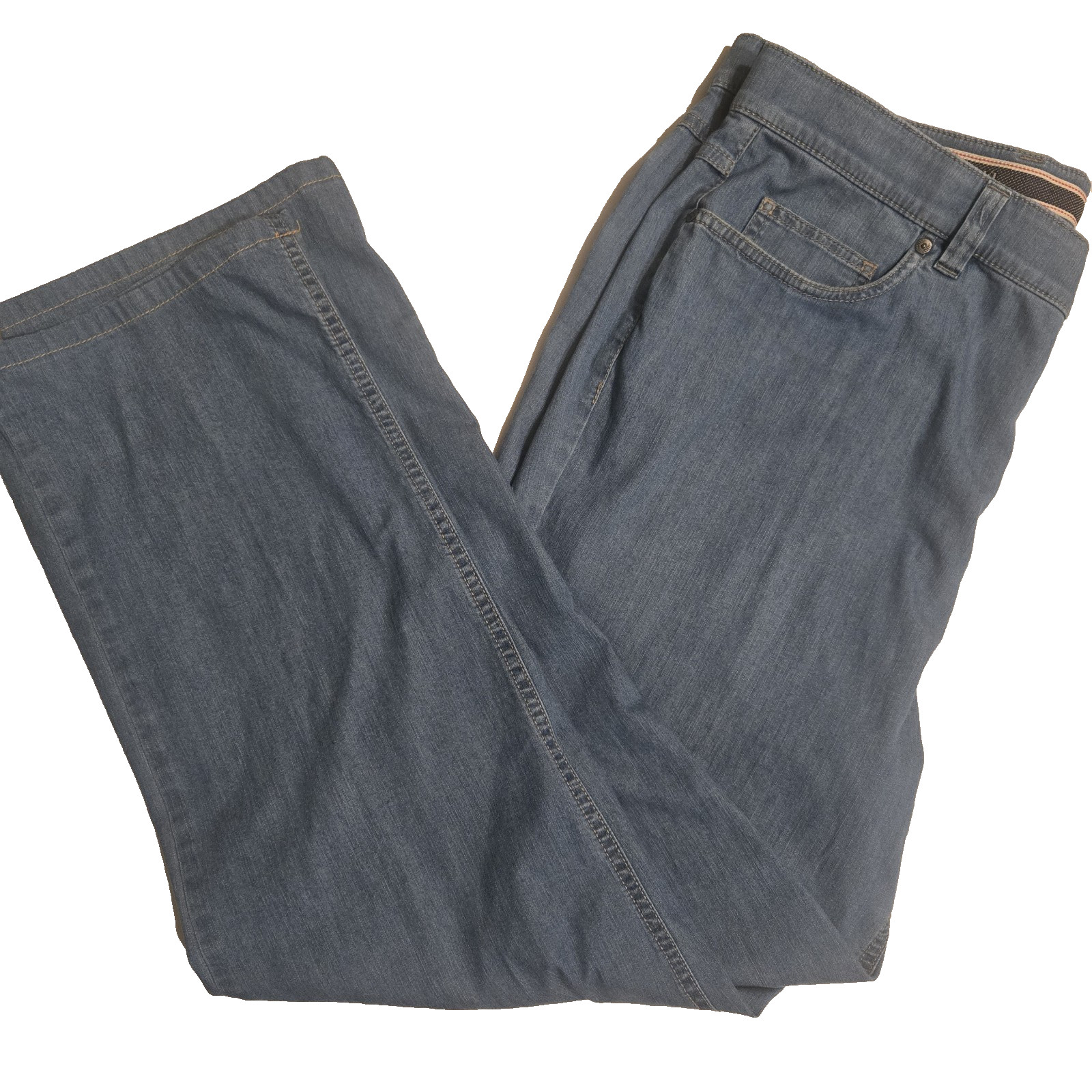 Hiltl Men’s Ultimate Trouser Jean Pants Light Wash German Denim Pants 38×32