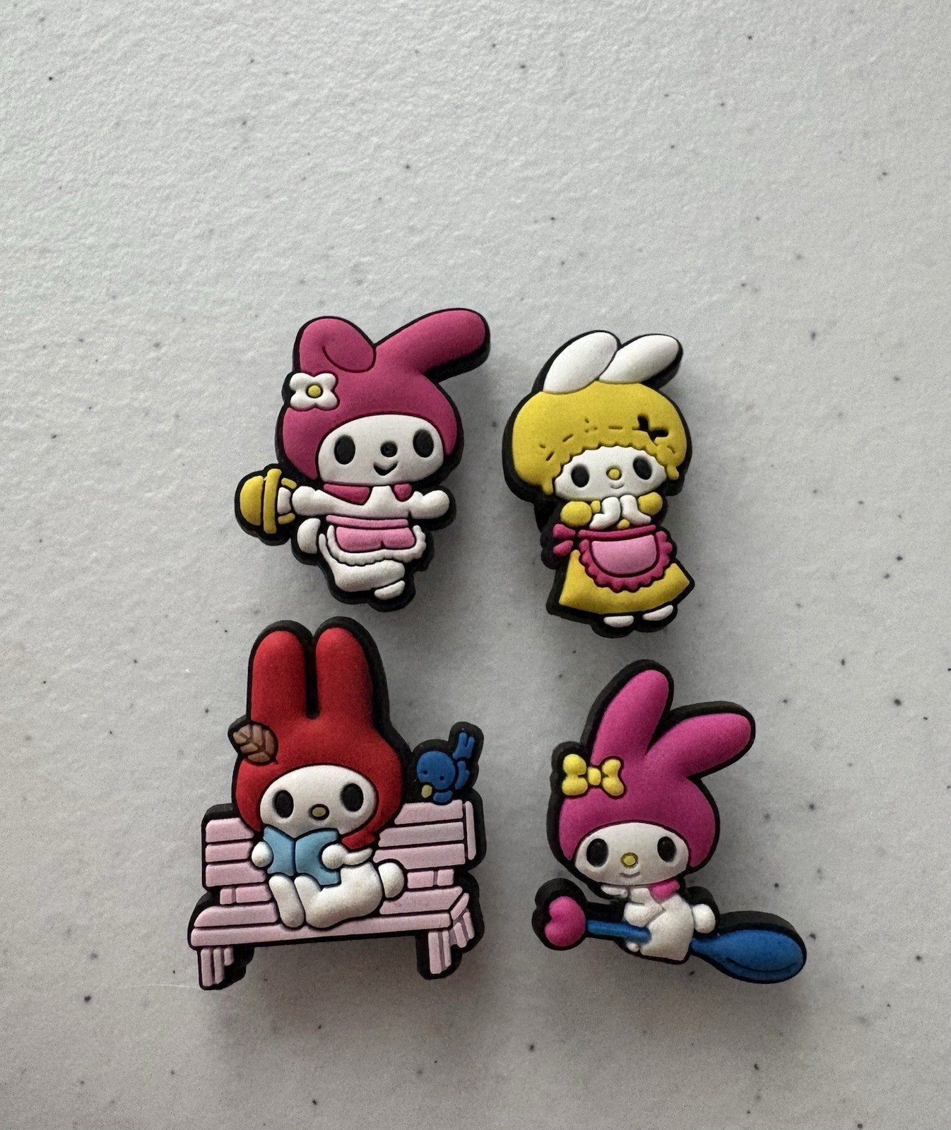 Crocs Sanrio My Melody Shoes Charms Set of 4